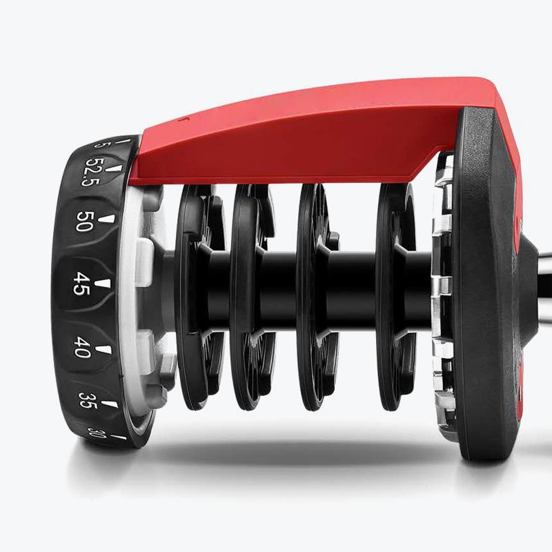 Set of 2 Adjustable Dumbbells (5 to 52.5 lbs)